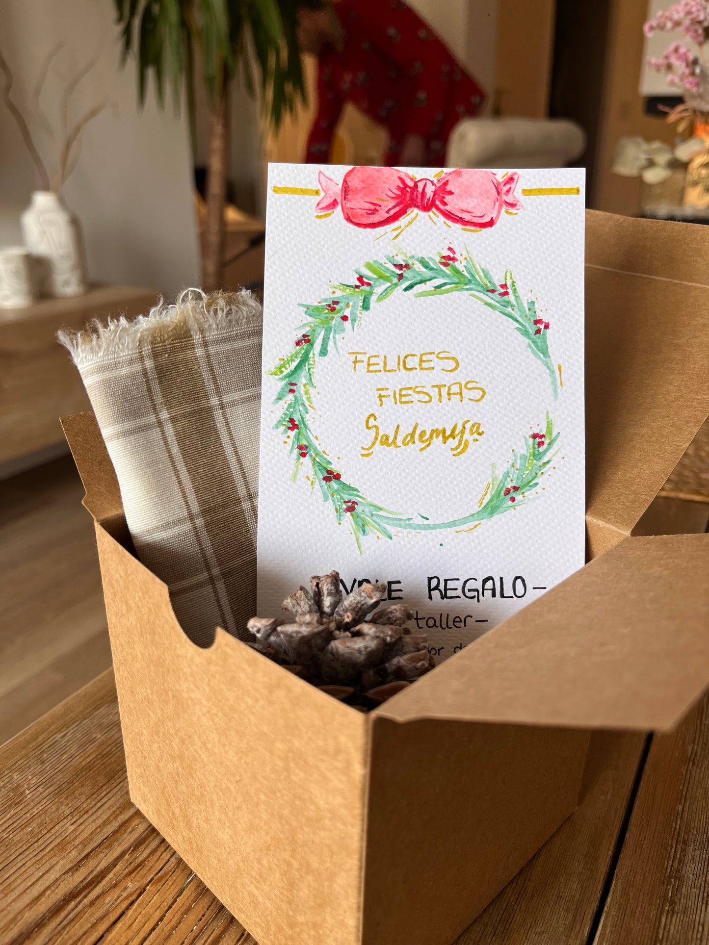 Caja regalo Navidad 🎄